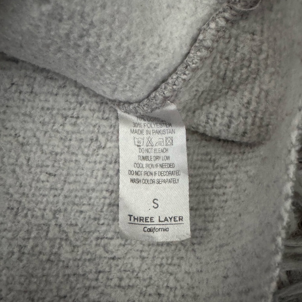 Gray RAD Cropped Sweatshirt (S) - Picture 3 of 5